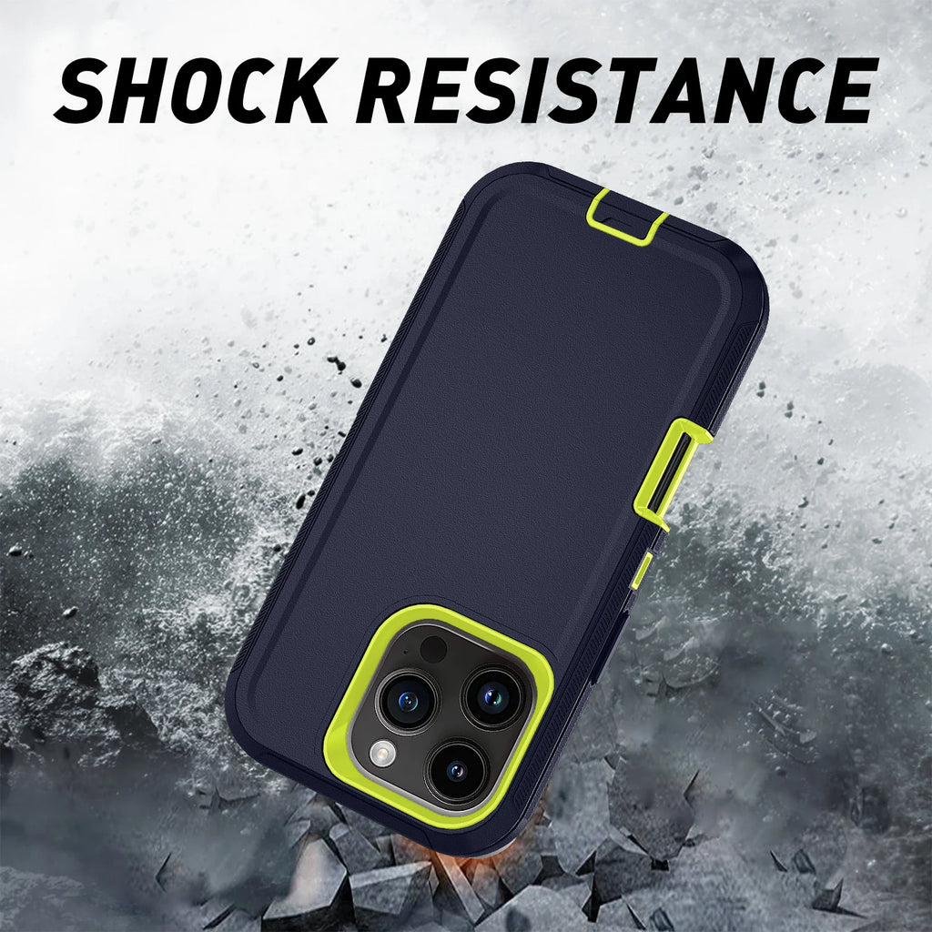 Premium Shockproof iPhone Case - Defender Hard PC+TPU Cover