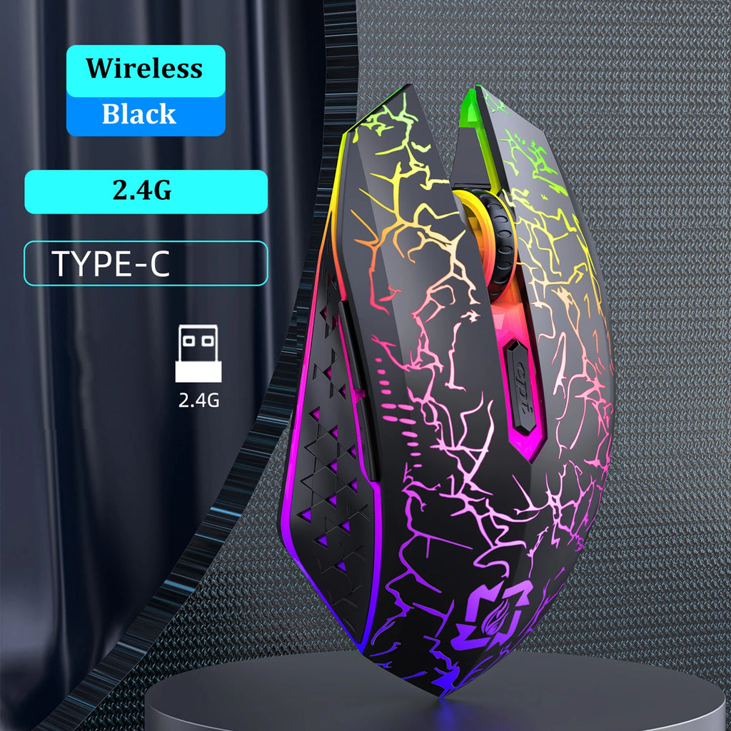 Premium Dual Mode Gaming Mouse - Bluetooth 5.2 & 2.4G Wireless