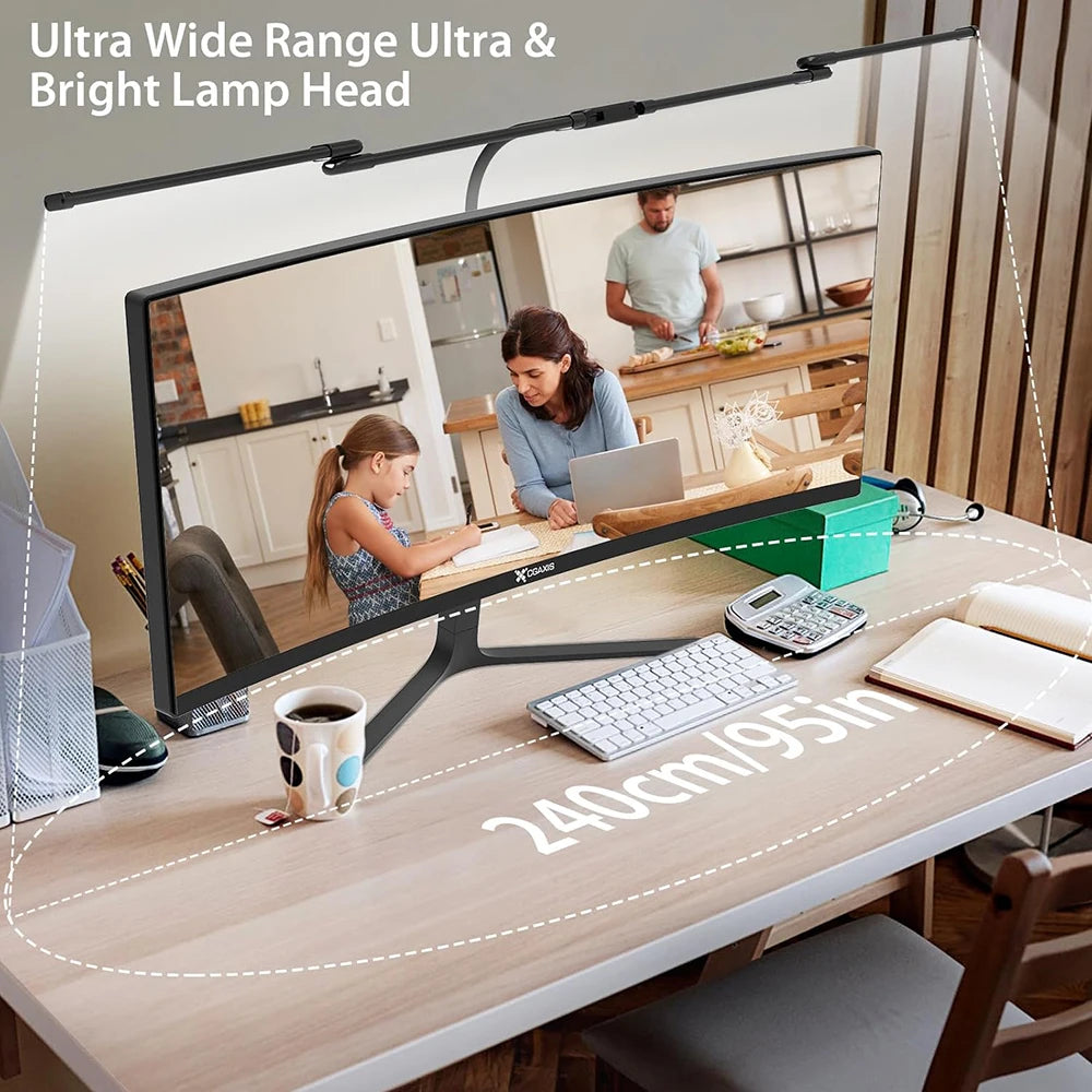 Professional Architect Desk Lamp - 24W Ultra Bright Auto Dimming