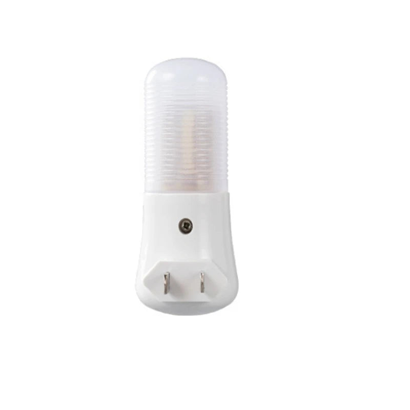 Elegant LED Wall Socket Light - Push Button Night Lamp