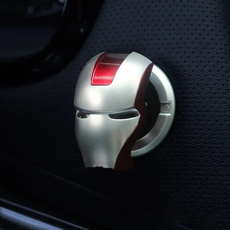 Premium Anime Car Ignition Start Button Cover & Stickers