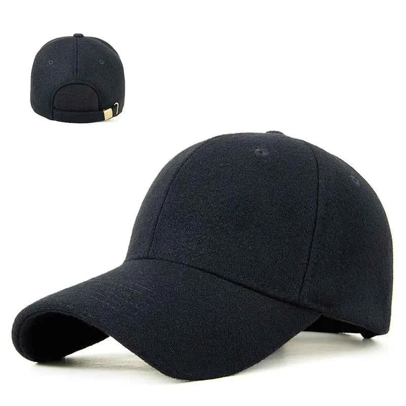 Premium Felt Dad Hat - Warm & Stylish