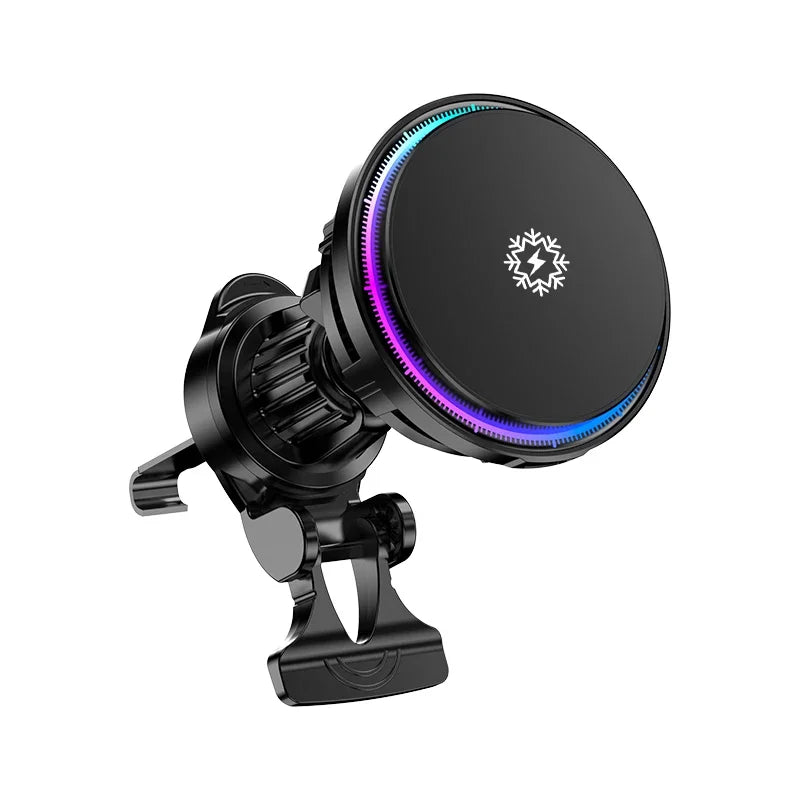 Premium Ice Cooling Magnetic Wireless Car Charger