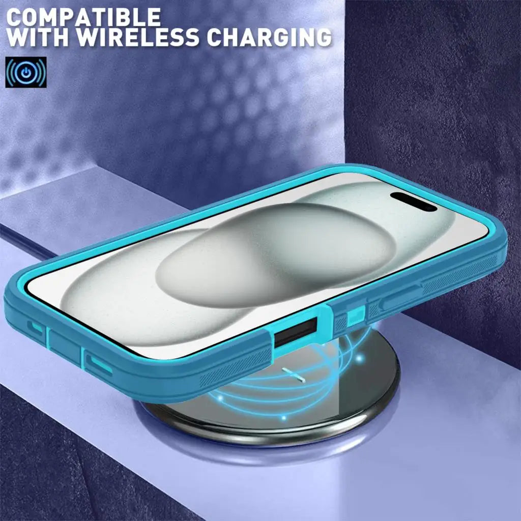 Premium Shockproof iPhone Case - Defender Hard PC+TPU Cover