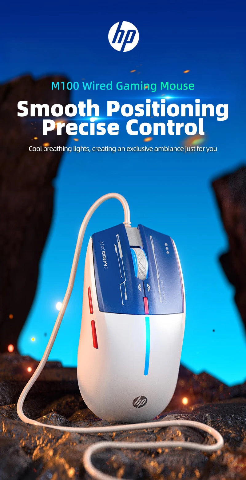 Premium Wired Gaming Mouse - Ergonomic Design for Esports & Office