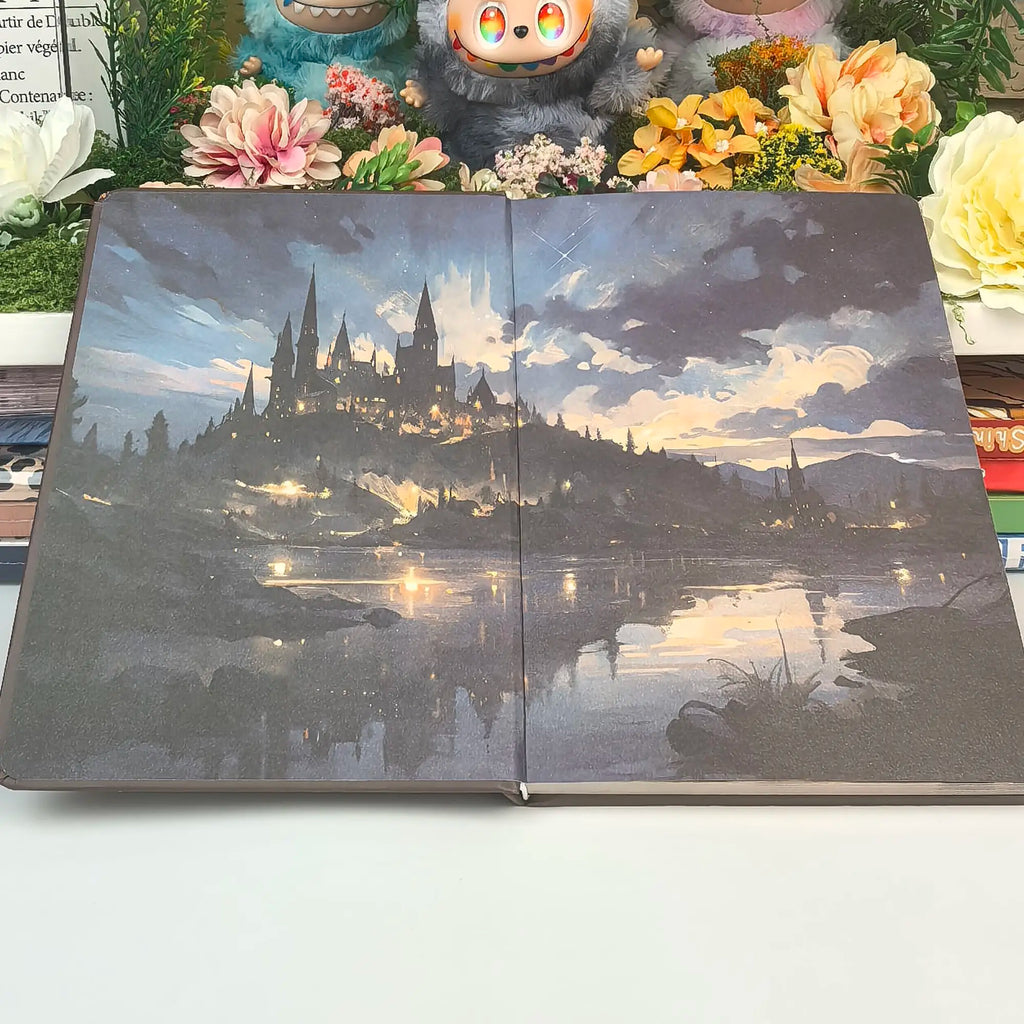 Premium Hermione Notebook - Hard Cover Student Journal