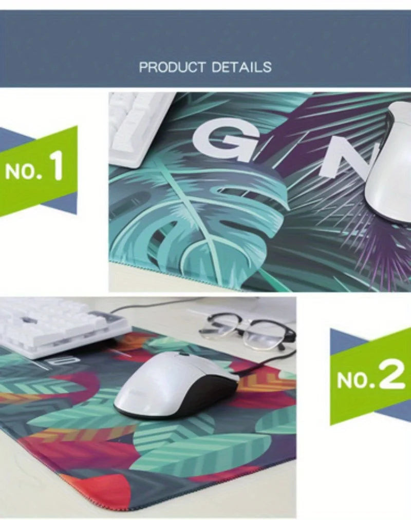 Premium XXL Gaming Mouse Pad - Anti-Slip Rubber Base
