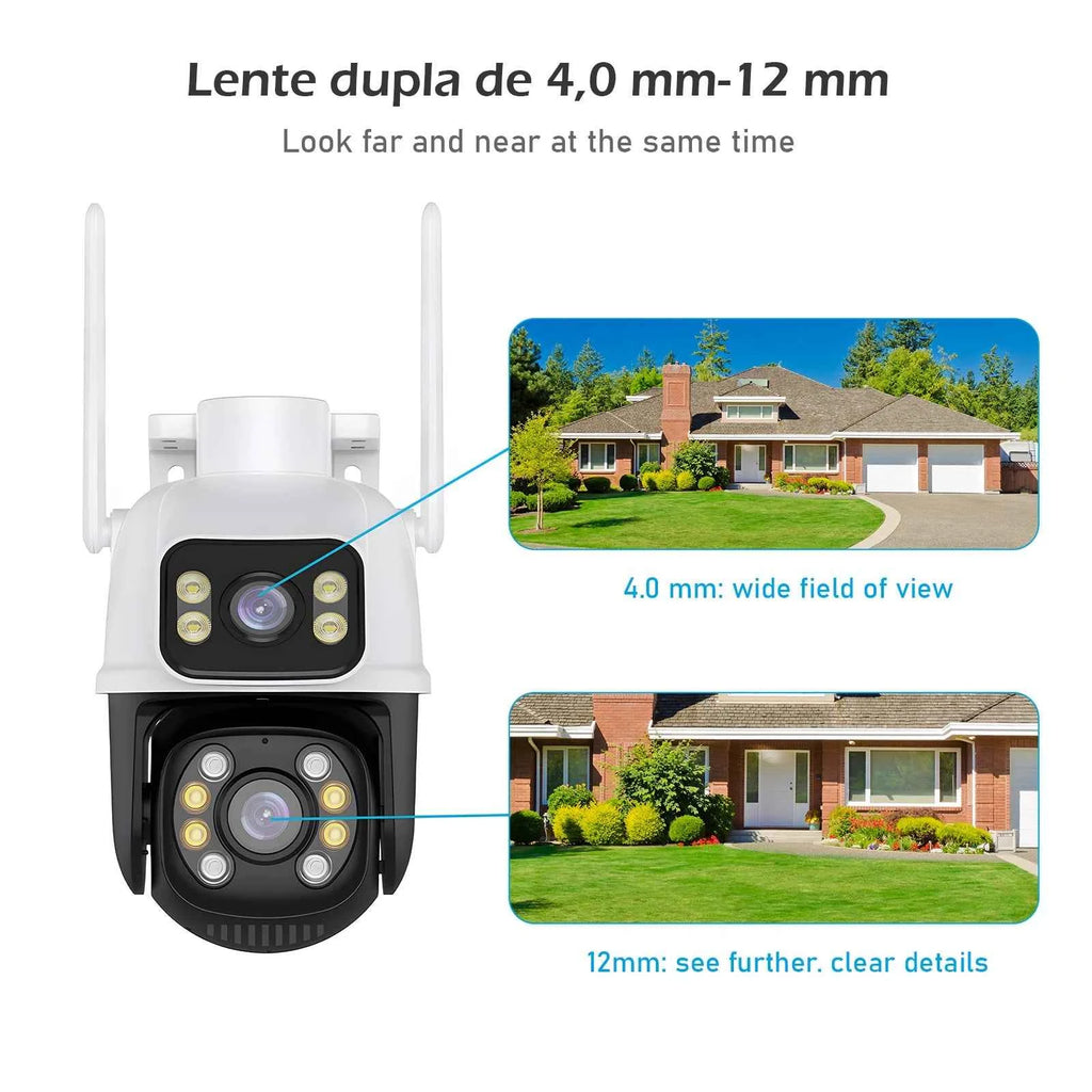 Professional Outdoor WiFi Security Camera - Waterproof Surveillance