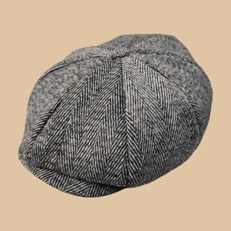 Premium Plus Size Ivy Hat - Classic Newsboy & Wool Beret