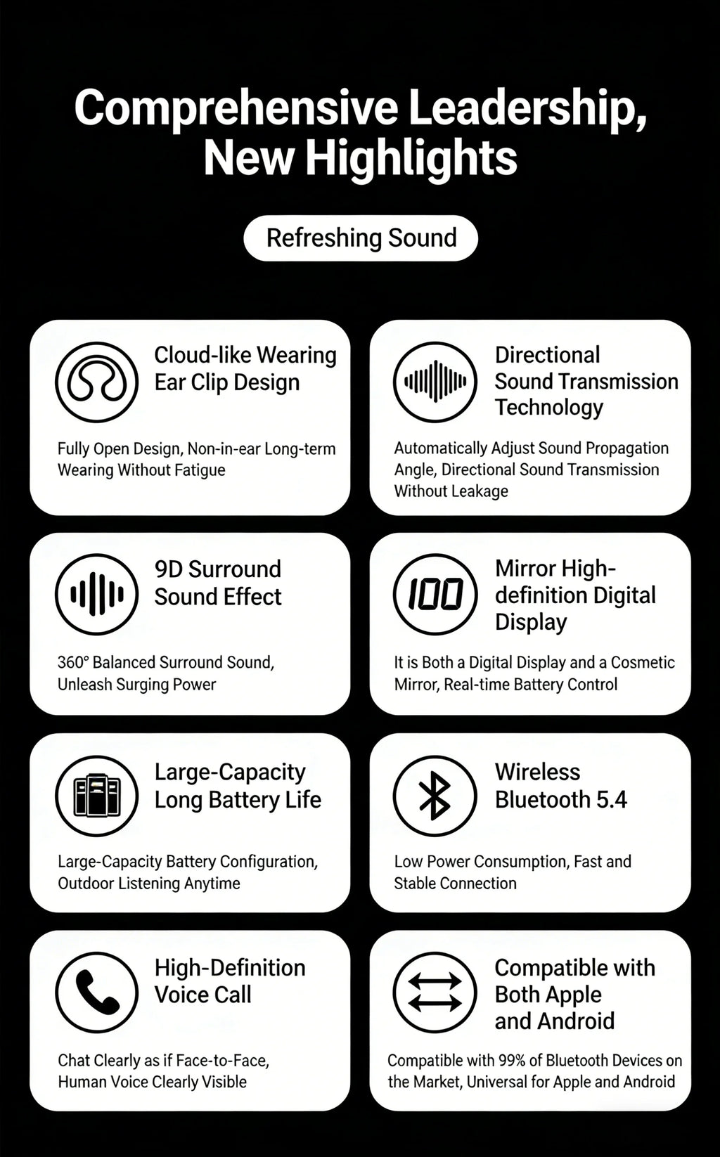 Digital Display Wireless Sports Earbuds - Premium Silicone Noise Reduction
