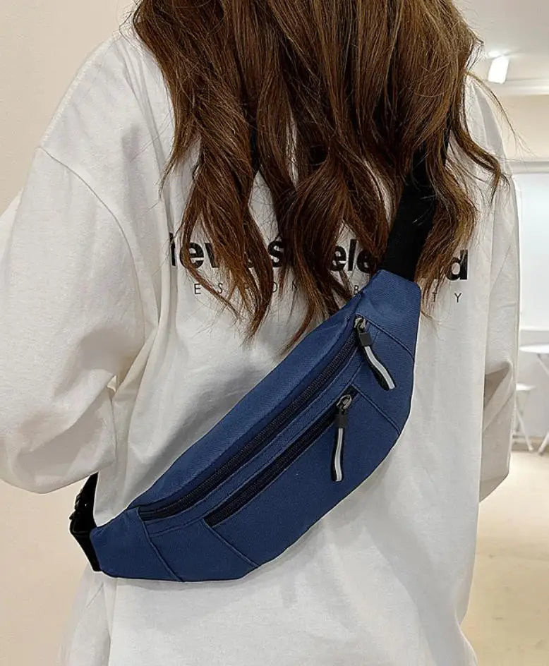 Premium Sports Fanny Pack - Hands-Free Travel & Workout