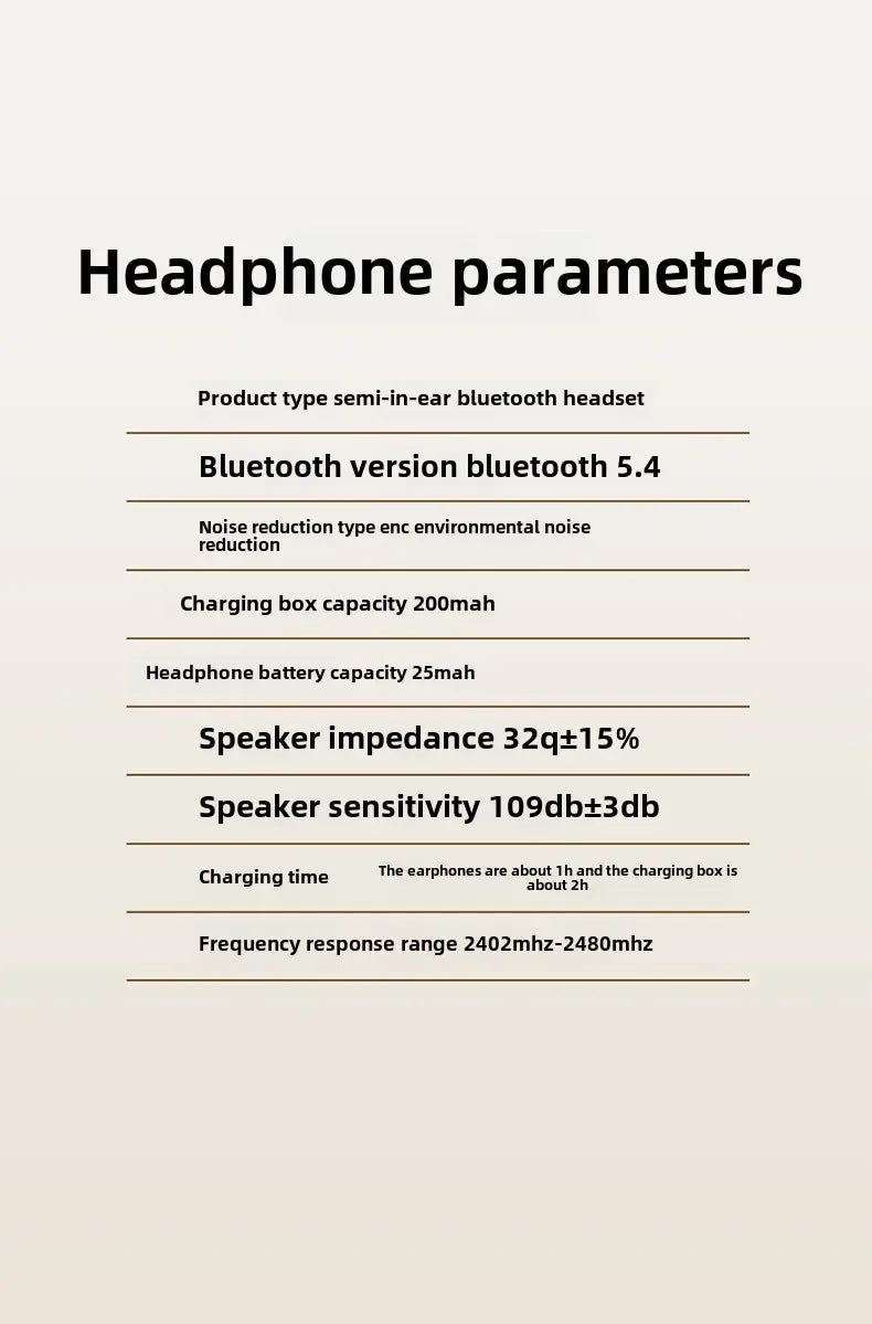 Retro Camera Wireless Sports Headphones - Sweatproof & Long Battery