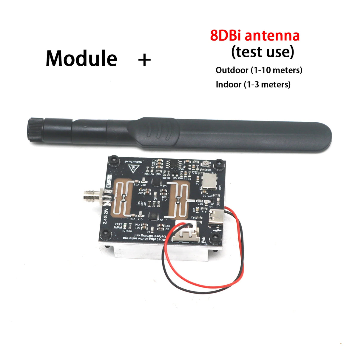 Professional RF Power Amplifier - 2.4GHz 2W Sweep Signal Source