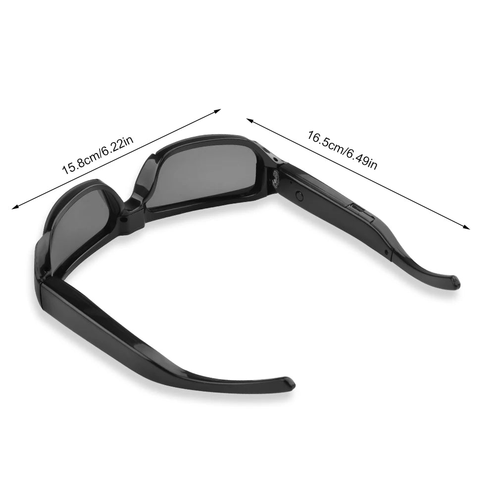 HD 1080P Glasses Camera - Portable Outdoor Video Recorder
