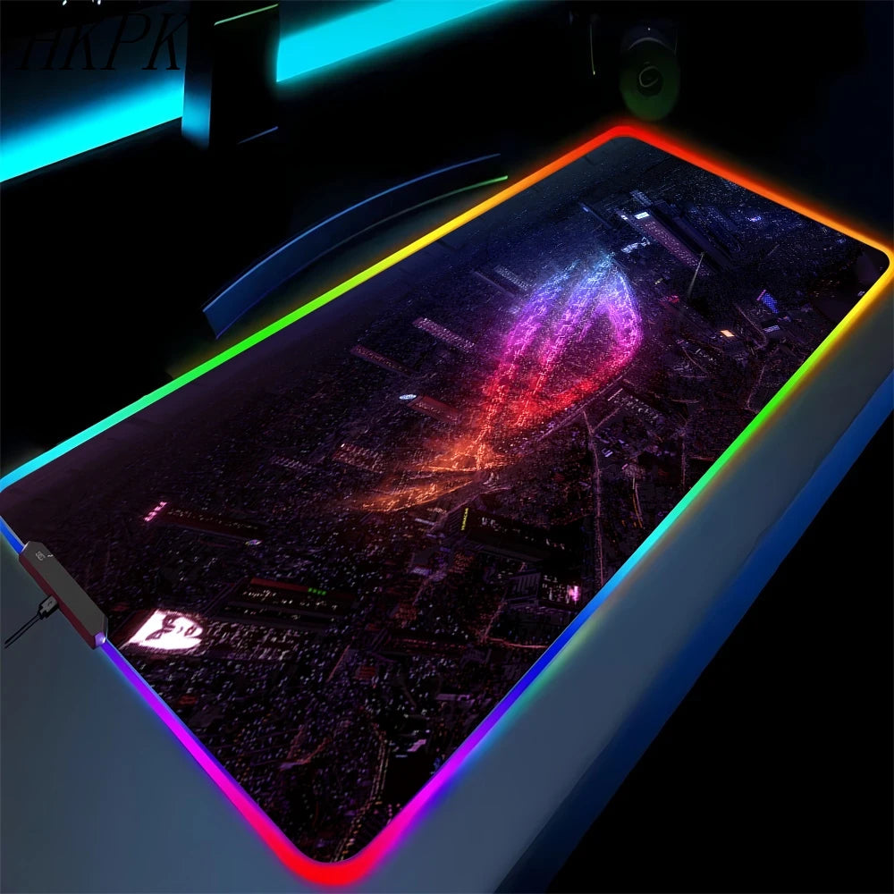 Premium RGB Gaming Mouse Pad – XXL Anime Desk Mat