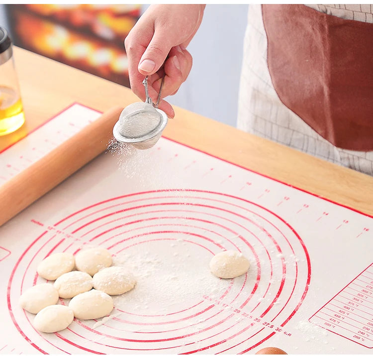 Professional Silicone Baking Mat - Non-Stick Dough Pad