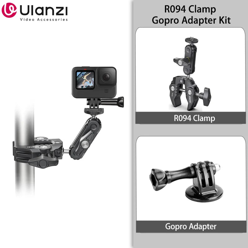 Professional Metal Super Clamp - Secure Camera & Light Mount