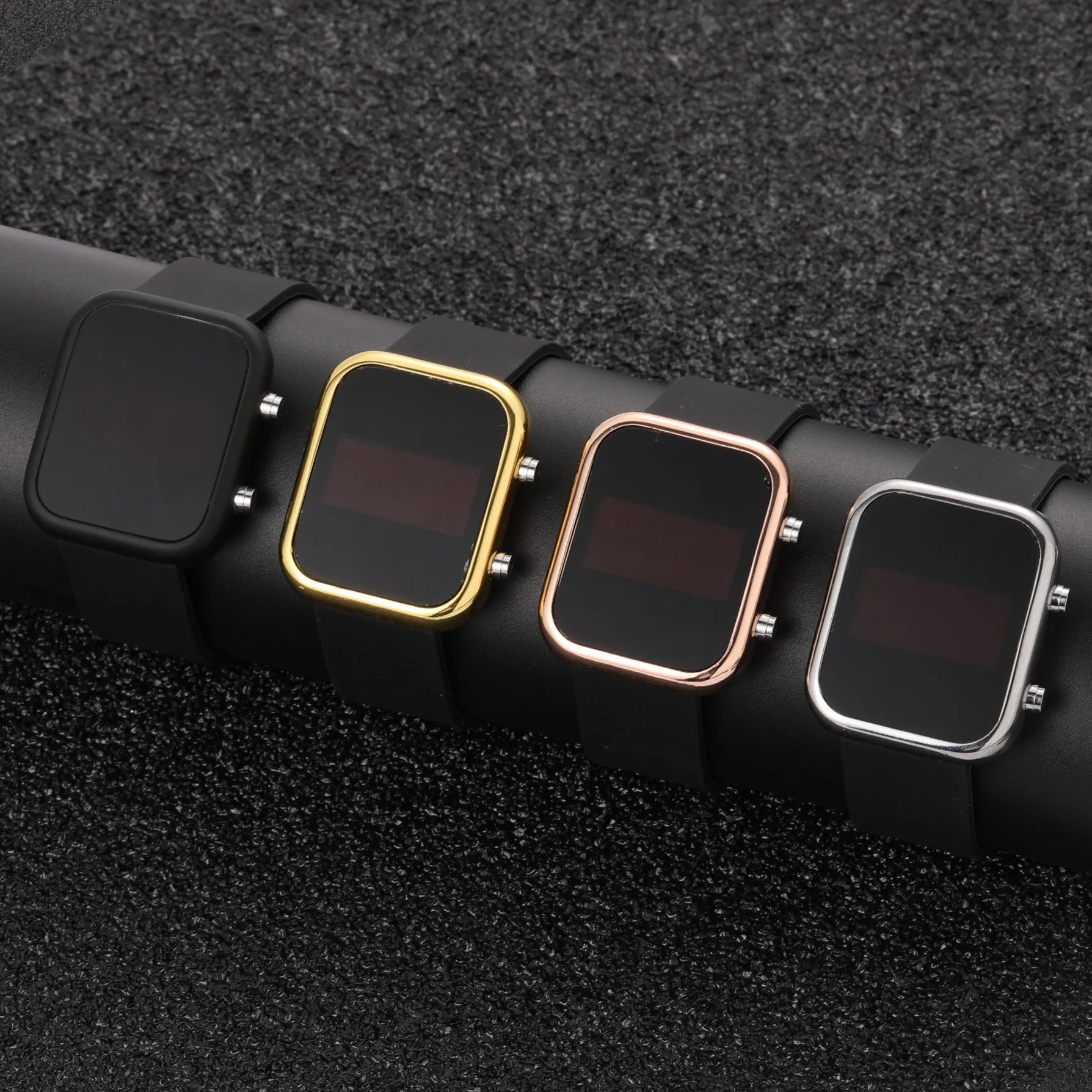 Elegant Digital Sports Watch - Luminous LED Display