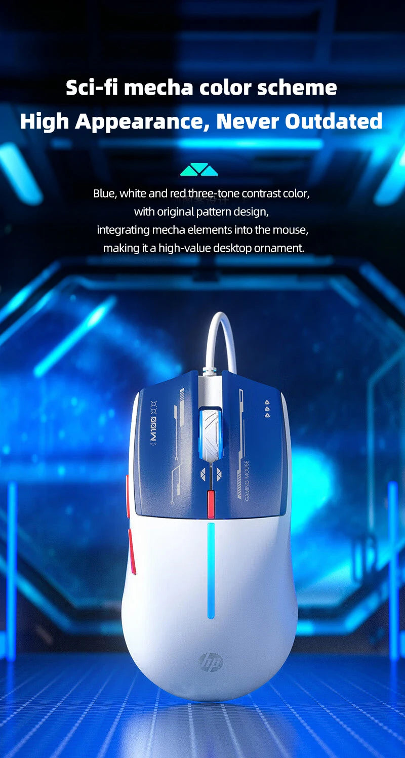 Premium Wired Gaming Mouse - Ergonomic Design for Esports & Office