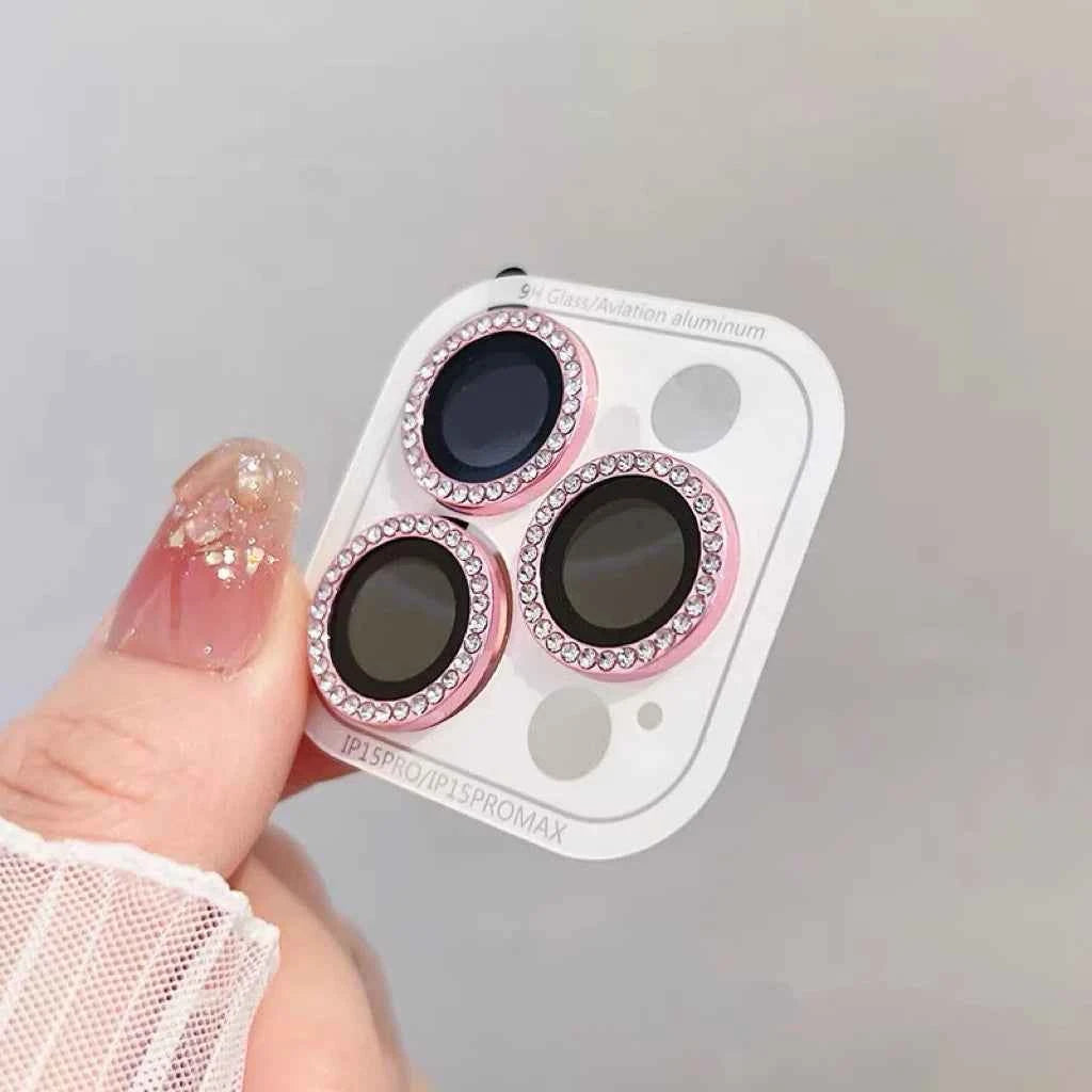Luxury Diamond Camera Protector for iPhone - Glitter Lens Cap