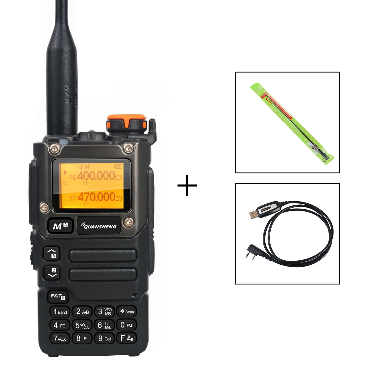 Professional Quansheng Walkie Talkie UV-K5(8) Air Band Radio