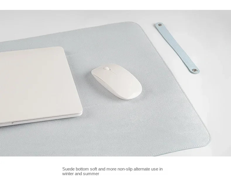 Premium PU Leather Desk Mat - Waterproof & Large