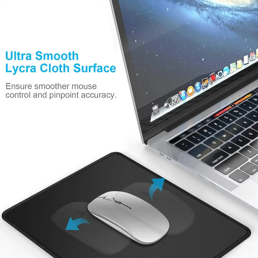 Premium Gaming Mouse Pad - Non-Slip Rubber Base, 27x22cm