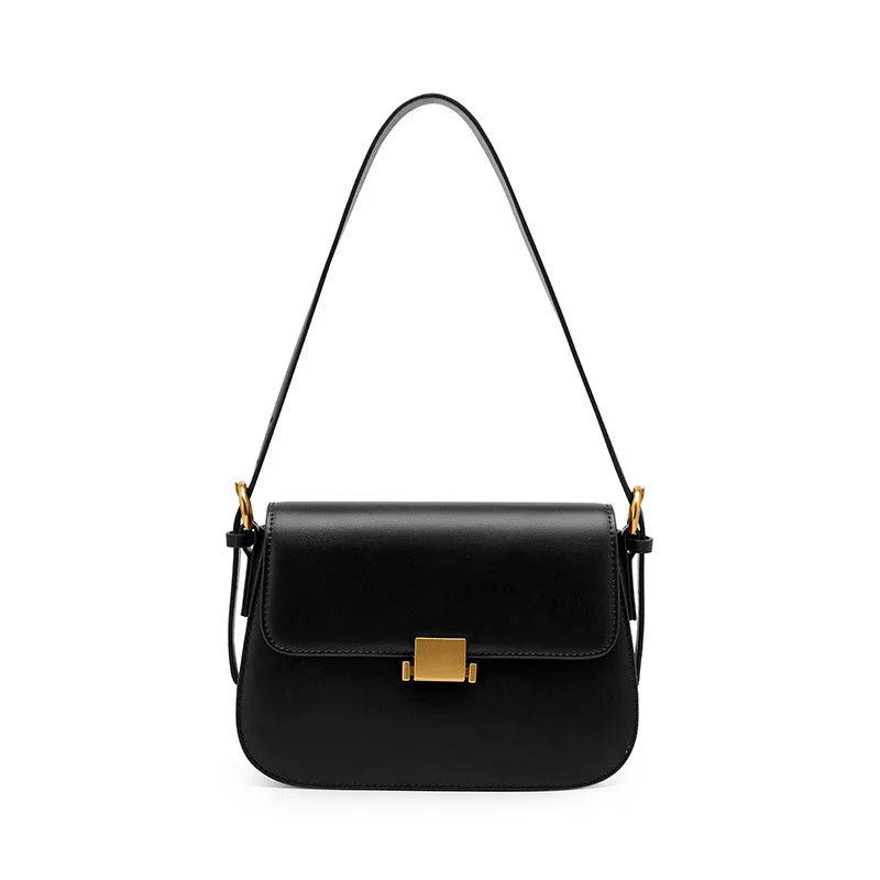 Premium Leather Shoulder Bag - Luxurious Designer Style
