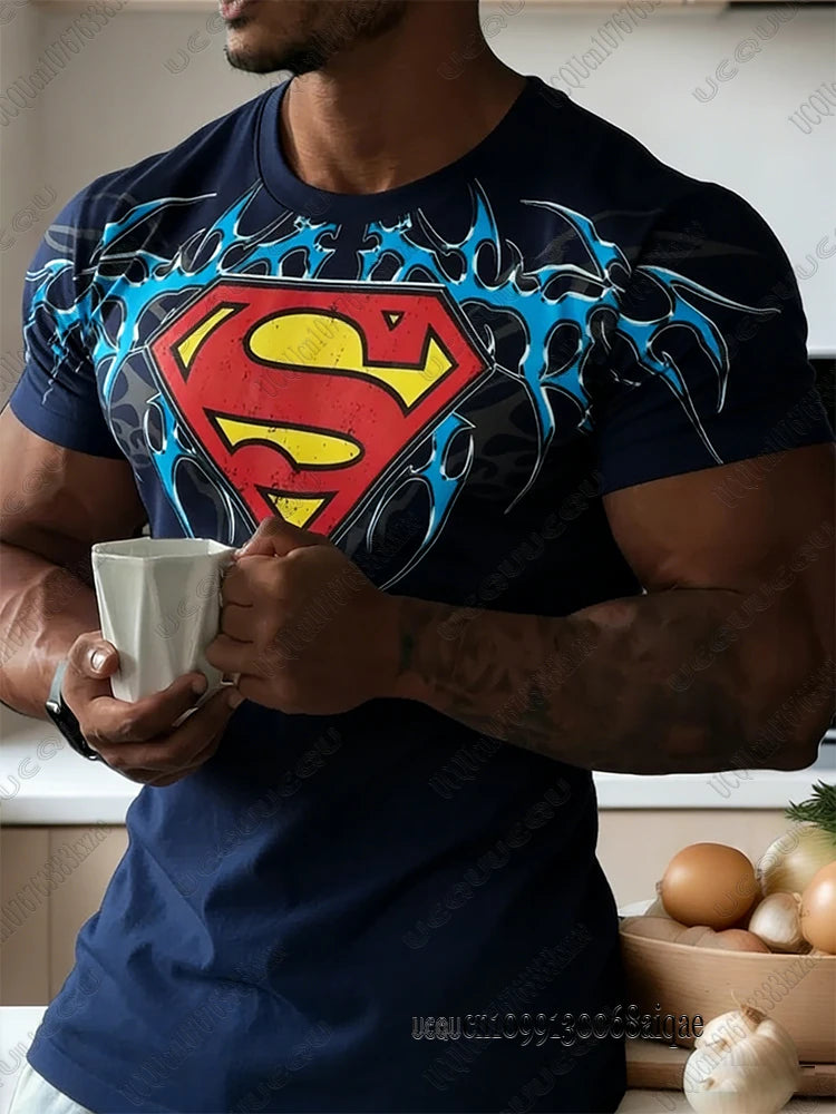 Premium Slim Fit Muscle Tees - Superhero Gym Workout Tops