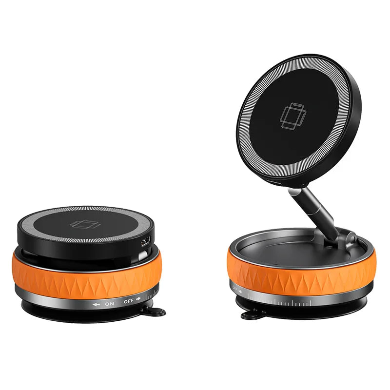 Premium Magnetic Wireless Car Charger Mount - 360° Rotatable