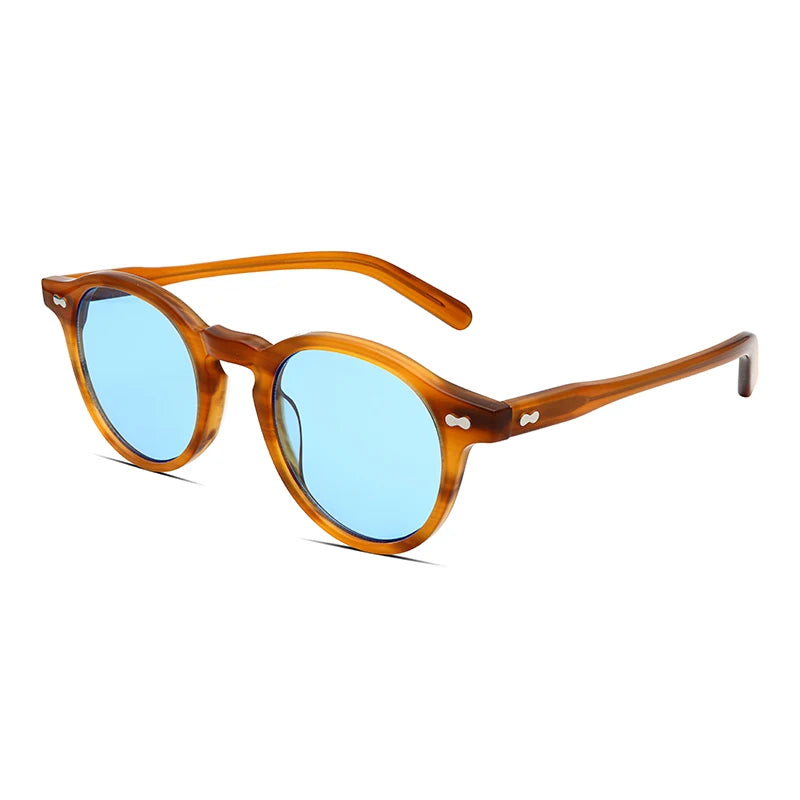 Luxury Retro Art Sunglasses - UV400 Nylon Lenses