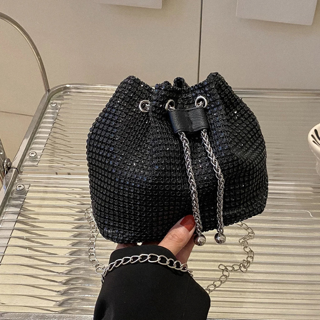Elegant Rhinestone Crossbody Bag - Sparkle & Shine