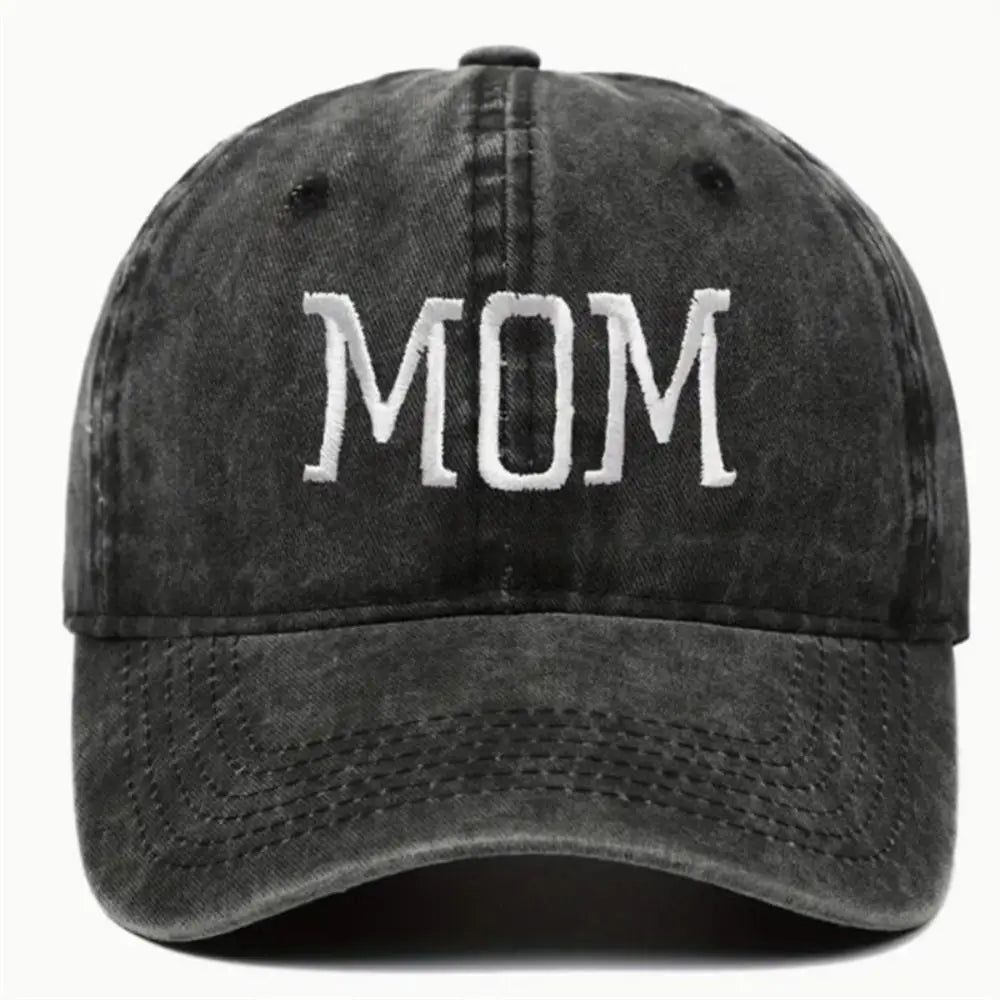 Premium Dad Mom Embroidery Cotton Baseball Cap