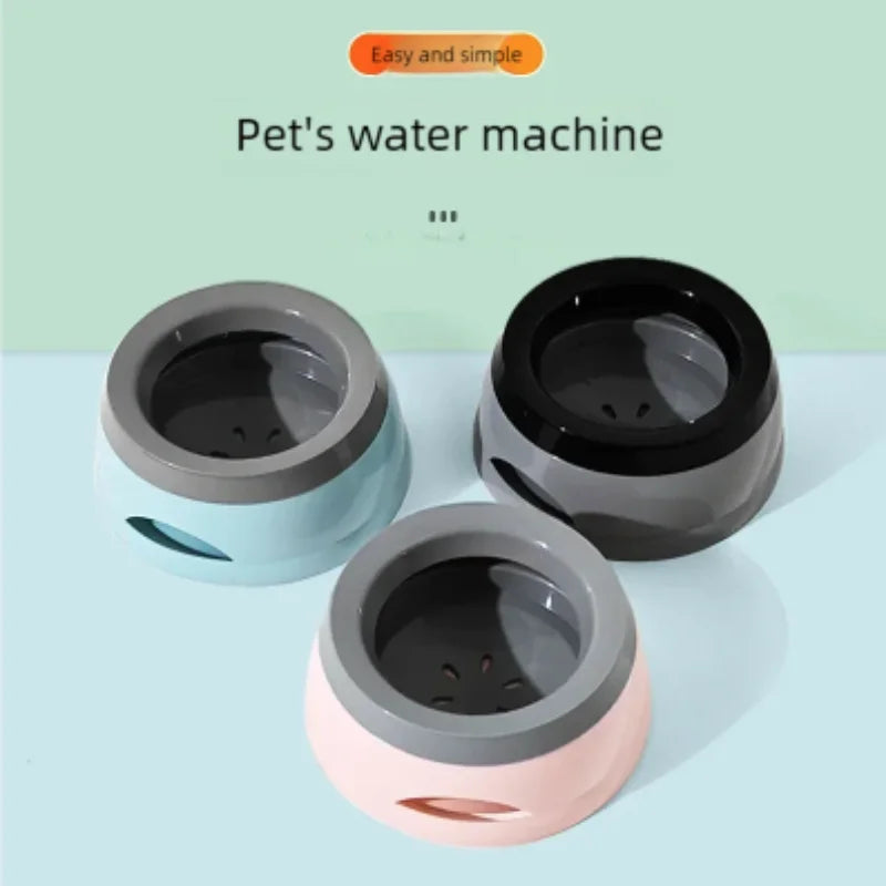Premium Portable Pet Water Bowl - No Spill Floating Design