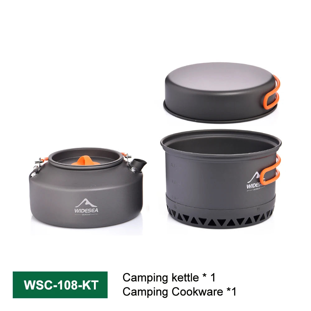 Premium Outdoor Camping Cookware Set - Portable & Durable