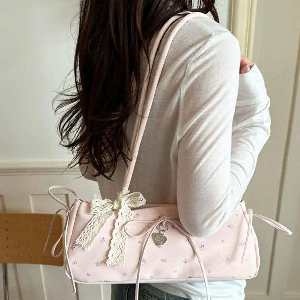 Elegant French Stick Handbag - Chic Spring Shoulder Bag