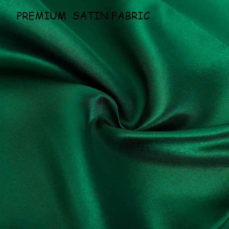 Elegant Satin Dinner Napkins - Set of 24 Square 12x12