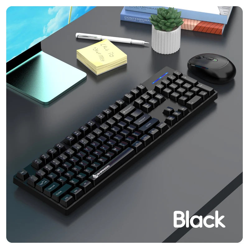 Premium Wireless Keyboard Mouse Combo - Silent & Ergonomic
