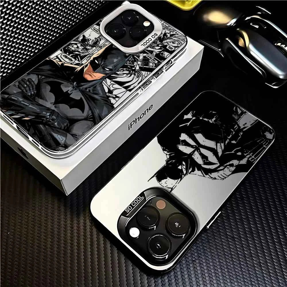Cool Anime B-Batmans Phone Case For iPhone 17 17e 16e 16 15 14 13 12 11 mini Pro Max X XR 8 Air Plus Anti Fall Matte Back Cover