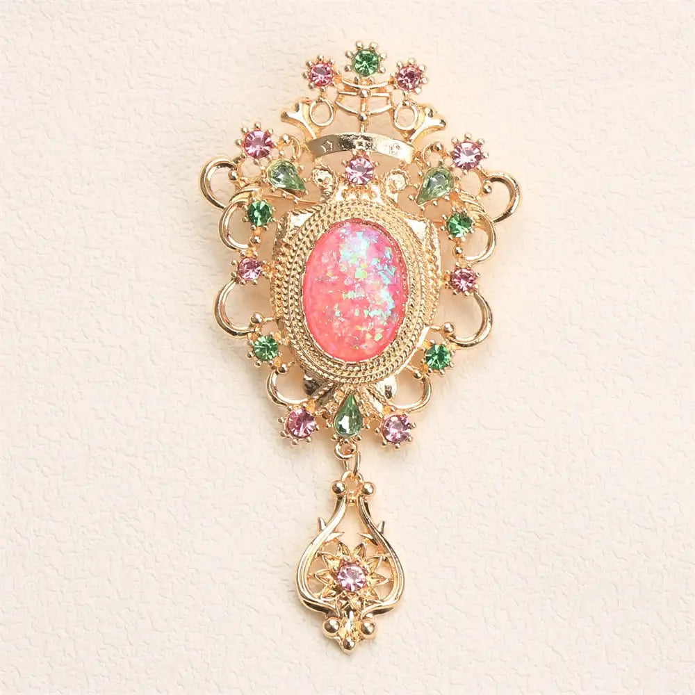 Premium Crystal Bow Brooch - Exquisite Sparkling Accessory