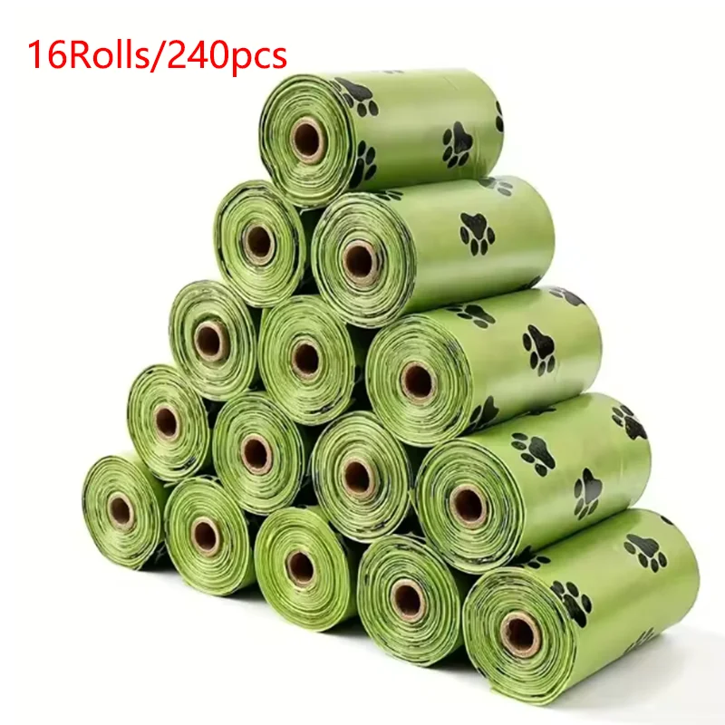 Premium Biodegradable Dog Poop Bags - Thick & Portable