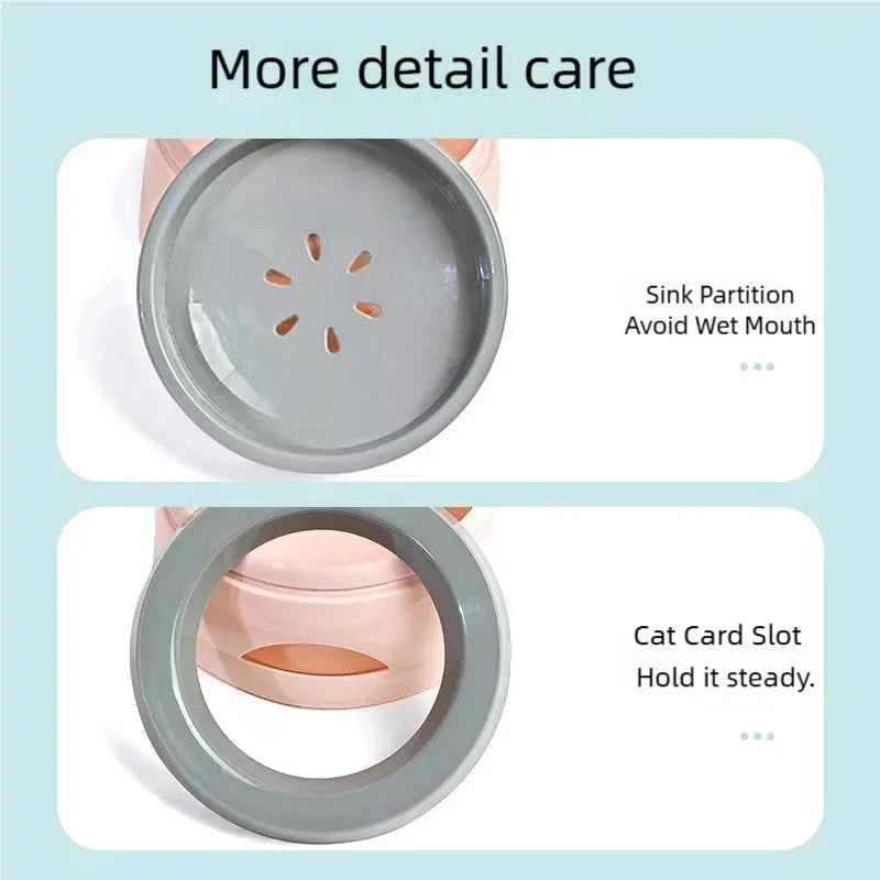 Premium No Spill Pet Bowl - Floating Water Feeder