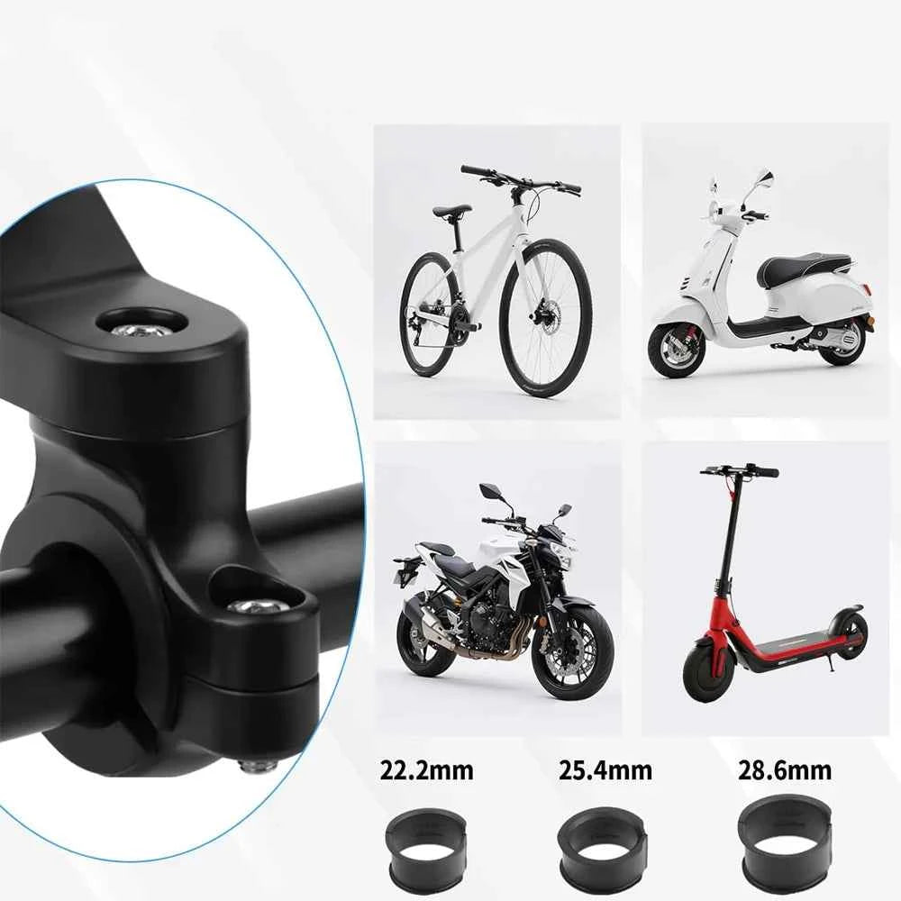 Universal Smartphone Handlebar Mount - Shock Absorber & 360 Rotation