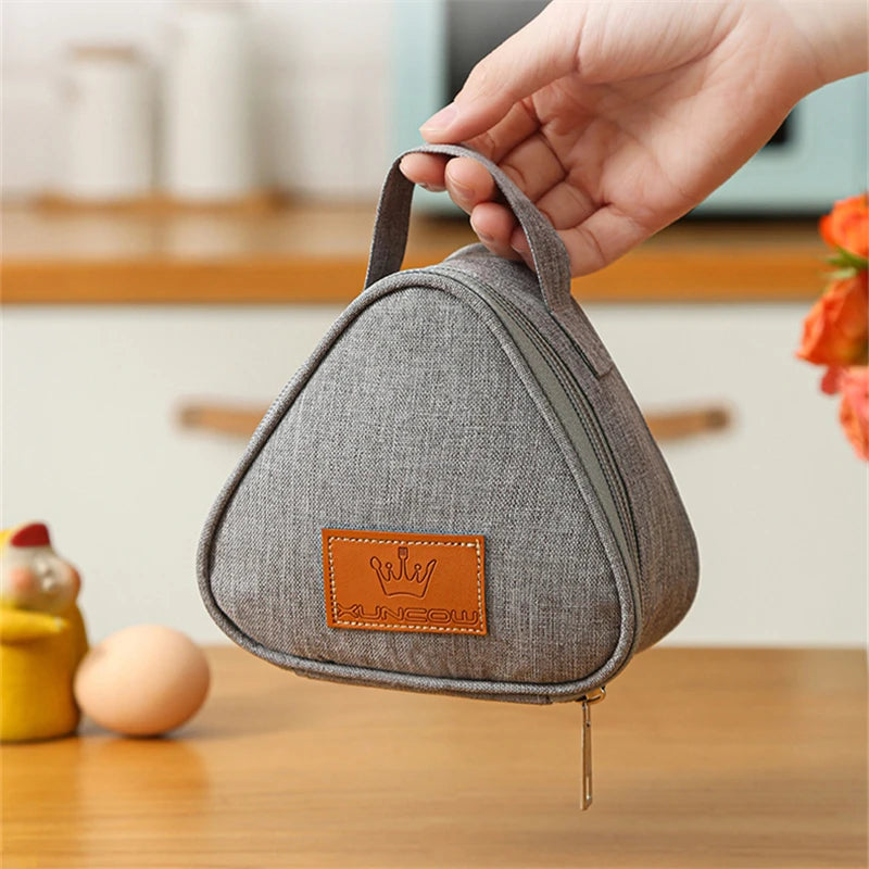 Mini Insulated Lunch Bag - Portable Thermal Cooler Tote for Bento Boxes, Rice Balls, Snacks & Student Lunches - Tulique
