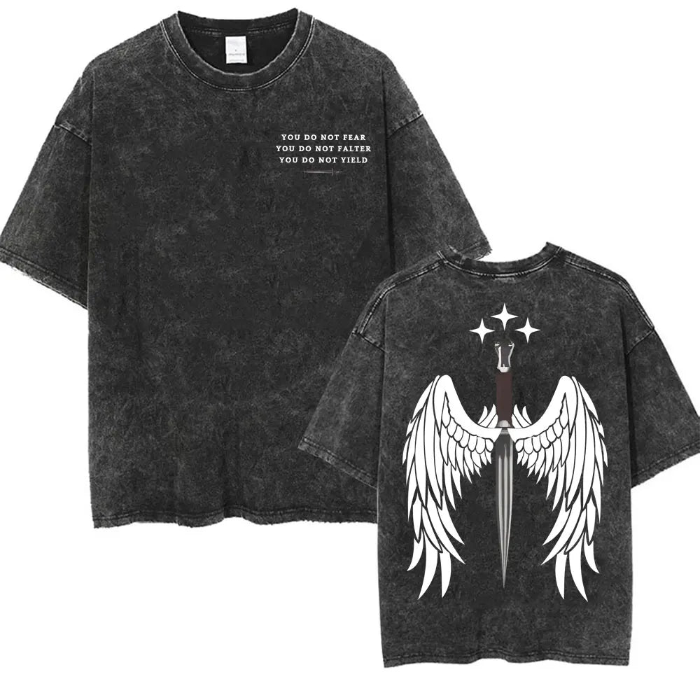Vintage Washed Acotar T-Shirt - Oversized Graphic Tee