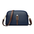 Luxury Cowhide Flap Crossbody Bag - Elegant Messenger