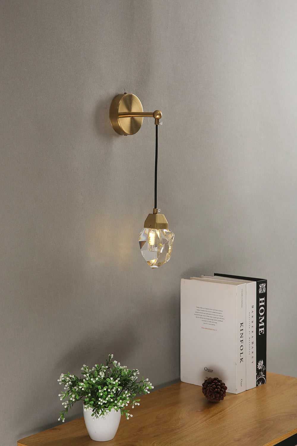 Premium Modern Gold Wall Lamp - G9 Indoor Lighting