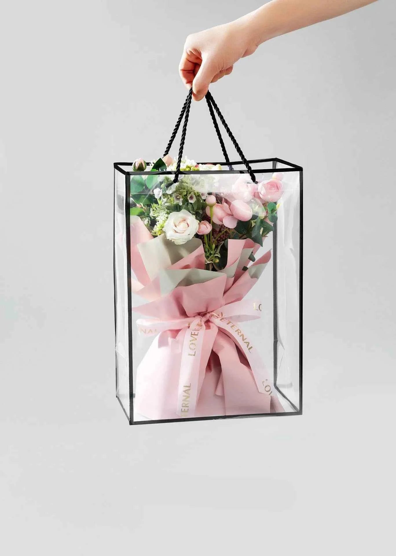 Elegant Transparent Tote Bag