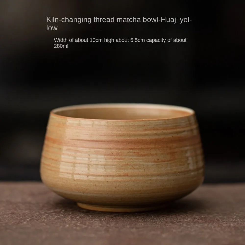 Premium Ceramic Matcha Bowl - Smooth Large Capacity