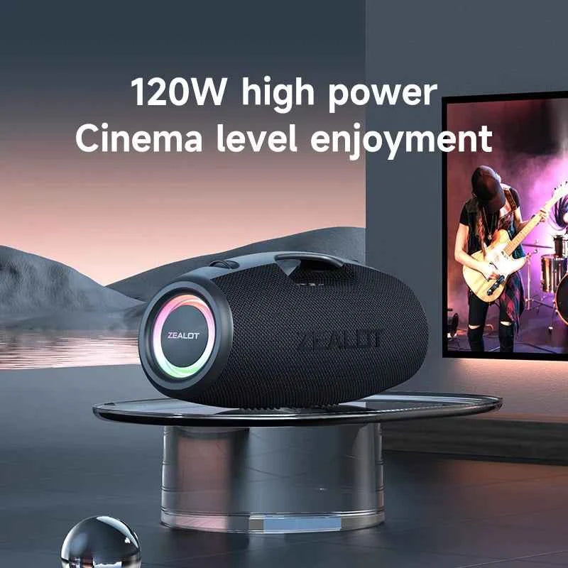Ultimate Portable Bluetooth Speaker - 120W High Power Audio